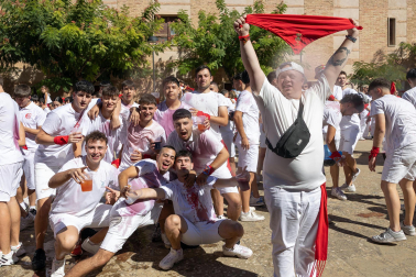 Foto del cohete de las fiestas de Fitero 2026