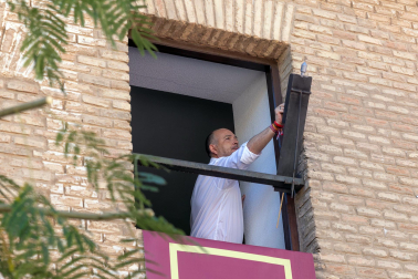 Foto del cohete de las fiestas de Fitero 2026