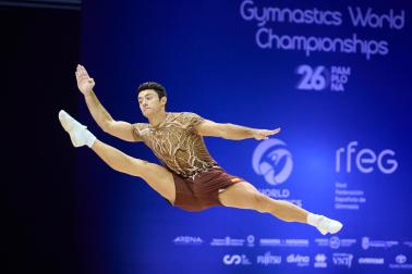 Fotos del Campeonato del Mundo de Gimnasia Aeróbica en Pamplona