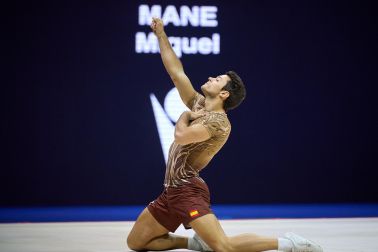 Fotos del Campeonato del Mundo de Gimnasia Aeróbica en Pamplona