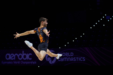 Fotos del Campeonato del Mundo de Gimnasia Aeróbica en Pamplona