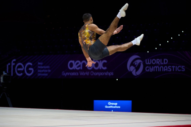 Fotos del Campeonato del Mundo de Gimnasia Aeróbica en Pamplona