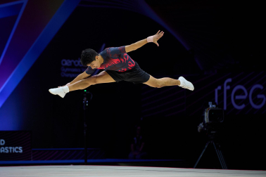 Fotos del Campeonato del Mundo de Gimnasia Aeróbica en Pamplona