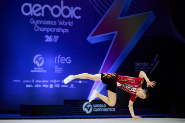 Fotos del Campeonato del Mundo de Gimnasia Aeróbica en Pamplona
