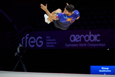 Fotos del Campeonato del Mundo de Gimnasia Aeróbica en Pamplona
