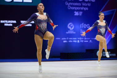 Fotos del Campeonato del Mundo de Gimnasia Aeróbica en Pamplona