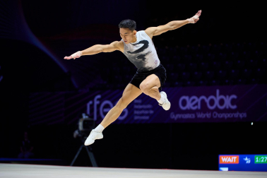 Fotos del Campeonato del Mundo de Gimnasia Aeróbica en Pamplona