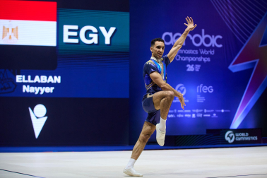 Fotos del Campeonato del Mundo de Gimnasia Aeróbica en Pamplona