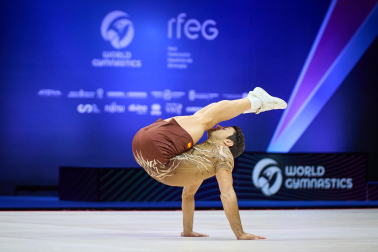 Fotos del Campeonato del Mundo de Gimnasia Aeróbica en Pamplona