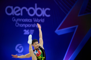 Fotos del Campeonato del Mundo de Gimnasia Aeróbica en Pamplona