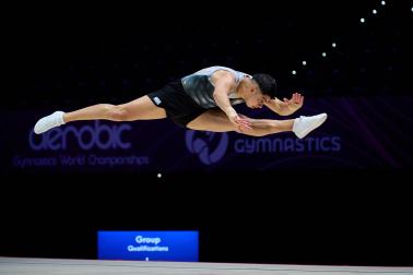 Fotos del Campeonato del Mundo de Gimnasia Aeróbica en Pamplona