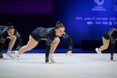 Fotos del Campeonato del Mundo de Gimnasia Aeróbica en Pamplona