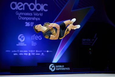 Fotos del Campeonato del Mundo de Gimnasia Aeróbica en Pamplona