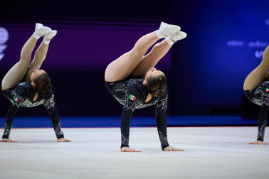 Fotos del Campeonato del Mundo de Gimnasia Aeróbica en Pamplona