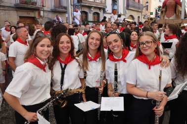 Fotos del cohete de fiestas de Olite 2026