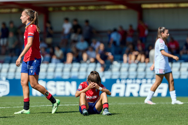Foto del partido entre Osasuna Femenino y Real Madrid B en Tajonar
