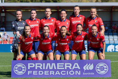 Foto del partido entre Osasuna Femenino y Real Madrid B en Tajonar