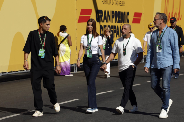 Fotos de autoridades y famosos que han asistido al Gran Premio de España de Fórmula 1 en el circuito Madring