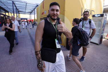 Fotos de autoridades y famosos que han asistido al Gran Premio de España de Fórmula 1 en el circuito Madring