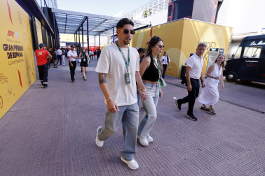Fotos de autoridades y famosos que han asistido al Gran Premio de España de Fórmula 1 en el circuito Madring