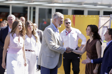 Fotos de autoridades y famosos que han asistido al Gran Premio de España de Fórmula 1 en el circuito Madring