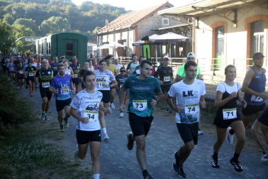 Fotos de la carrera entre Lekunberri y Leitza con más de 250 participantes este domingo 13 de septiembre