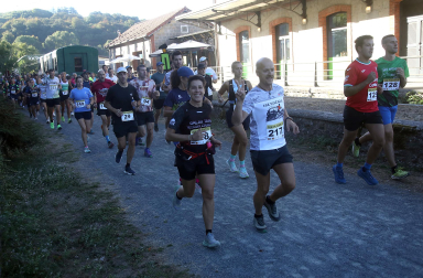 Fotos de la carrera entre Lekunberri y Leitza con más de 250 participantes este domingo 13 de septiembre