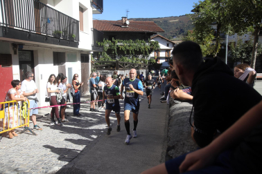 Fotos de la carrera entre Lekunberri y Leitza con más de 250 participantes este domingo 13 de septiembre