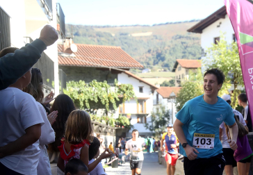Fotos de la carrera entre Lekunberri y Leitza con más de 250 participantes este domingo 13 de septiembre