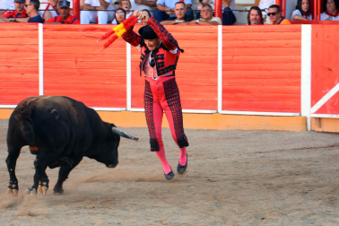 Aarón Navas y Pablo Hernández se enfrentaron a toros de José Luis Pascual en la novillada de fiestas de Fitero este domingo 13 de septiembre