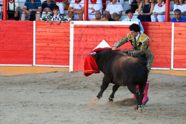 Aarón Navas y Pablo Hernández se enfrentaron a toros de José Luis Pascual en la novillada de fiestas de Fitero este domingo 13 de septiembre