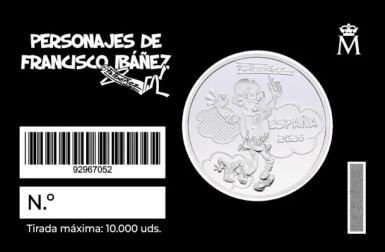 Serie completa de las monedas de Ibáñez.