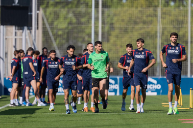 Fotos del entrenamiento de Osasuna de este lunes 14 de septiembre