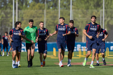 Fotos del entrenamiento de Osasuna de este lunes 14 de septiembre