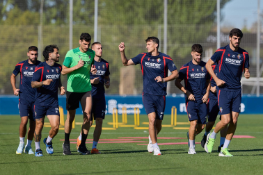 Fotos del entrenamiento de Osasuna de este lunes 14 de septiembre