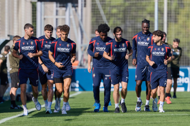 Fotos del entrenamiento de Osasuna de este lunes 14 de septiembre
