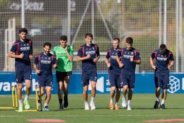 Fotos del entrenamiento de Osasuna de este lunes 14 de septiembre
