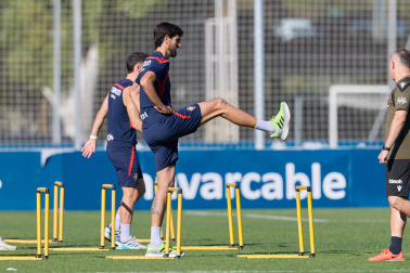 Fotos del entrenamiento de Osasuna de este lunes 14 de septiembre