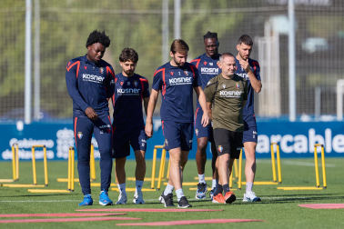 Fotos del entrenamiento de Osasuna de este lunes 14 de septiembre