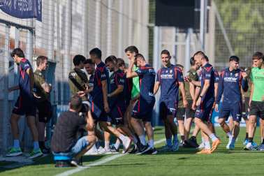 Fotos del entrenamiento de Osasuna de este lunes 14 de septiembre