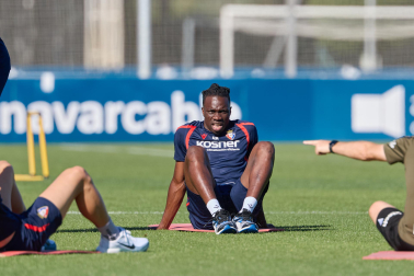 Fotos del entrenamiento de Osasuna de este lunes 14 de septiembre