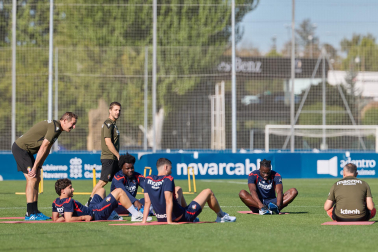 Fotos del entrenamiento de Osasuna de este lunes 14 de septiembre