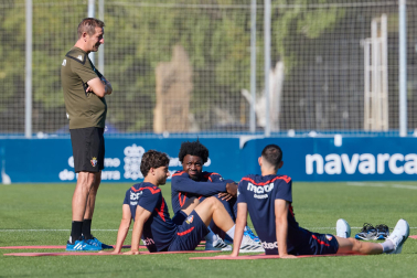 Fotos del entrenamiento de Osasuna de este lunes 14 de septiembre