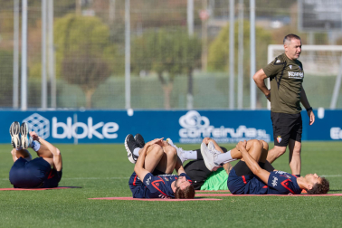 Fotos del entrenamiento de Osasuna de este lunes 14 de septiembre