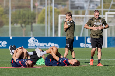 Fotos del entrenamiento de Osasuna de este lunes 14 de septiembre