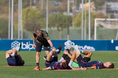 Fotos del entrenamiento de Osasuna de este lunes 14 de septiembre