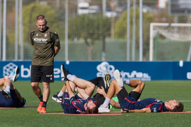 Fotos del entrenamiento de Osasuna de este lunes 14 de septiembre