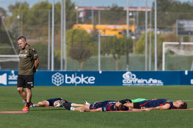 Fotos del entrenamiento de Osasuna de este lunes 14 de septiembre
