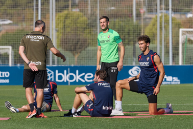 Fotos del entrenamiento de Osasuna de este lunes 14 de septiembre