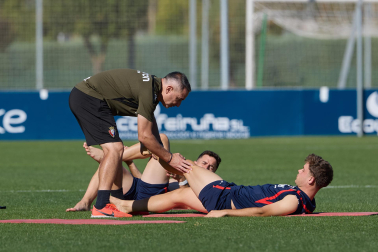 Fotos del entrenamiento de Osasuna de este lunes 14 de septiembre
